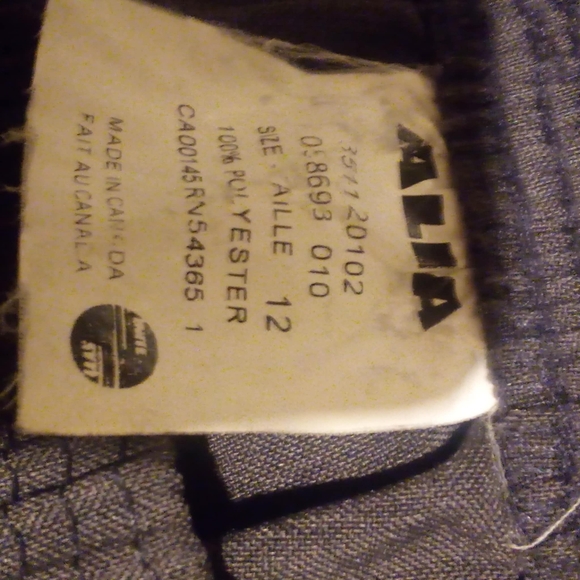 Womens size 12 gray pull on slacks - Picture 2 of 3